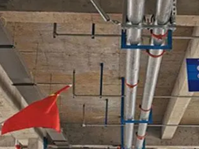 省直辖管廊支架的安装方法